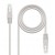 Cabo de Rede OEM 60150020128 Cat.6 1.0M Branco - Conexão Fiável