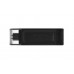 Pen Kingston DataTraveler 70 64GB USB-C 3.2 Gen 1 - Preto