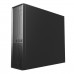 Caixa Unyka UK 3001 Black Micro ATX SFF, USB 3.2, Design Compacto e Preto