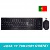 Teclado Ewent EW3258 Wireless: Português, Rato Incluído, 1600 DPI, 10m