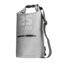 Mala Impermeável Trust Palma 25L Cinza: PVC, Fivela de Clique, 25x25x60cm, Resistente a Pó