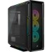 Caixa ATX Corsair 5000T iCUE RGB Preta, Vidro Temperado, USB-C e RGB