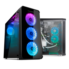 Caixa NOX Hummer TGX RGB - ATX, Mid-Tower, 3 Ventoinhas RGB, 2x USB 3.0 Caixa NOX Hummer TGX RGB - ATX, Mid-Tower, 3 Ventoinhas RGB, 2x USB 3.0