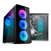 Caixa NOX Hummer TGX RGB - ATX, Mid-Tower, 3 Ventoinhas RGB, 2x USB 3.0 Caixa NOX Hummer TGX RGB - ATX, Mid-Tower, 3 Ventoinhas RGB, 2x USB 3.0