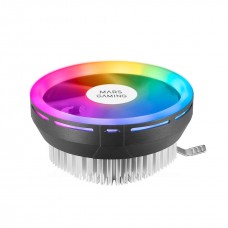 Cooler CPU MARS GAMING MCPU120 120mm RGB, Compatível Intel/AMD