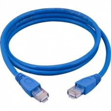 Cabo de Rede OEM Cat.6 3m Azul RJ45, para Conexões de Rede