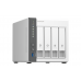 Servidor NAS QNAP TS-433-4G: 4 Baias, ARM Cortex-A55, 4GB RAM, QNAP QTS