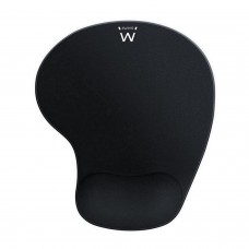 Tapete Rato Ewent EW3181: Gel, Descanso Pulso, Antiderrapante, Preto