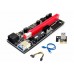 Pack 6x Adaptador Riser Card OEM PCIe x1 -> PCIe x16 USB 3.0/SATA - 60cm, 6 pinos Pack 6x Adaptador Riser Card OEM PCIe x1 -> PCIe x16 USB 3.0/SATA - 60cm, 6 pinos