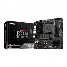 Motherboard MSI B550M PRO-VDH WIFI AM4, Wi-Fi, PCIe 4.0, 128GB DDR4