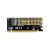 Conversor OEM ST529: PCIe 4.0 x16 para M.2 NVMe, Suporte Gen4/3/2, Instalação Fácil, 1x Slot M.2