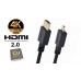 Cabo Micro D Macho para HDMI OEM GB3533 - 3m Goldplated