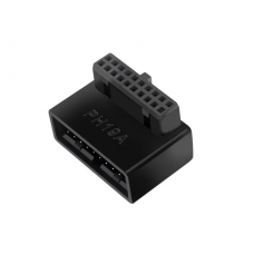 Adaptador OEM USB 3.0 90º para porta IDC 19 pinos <-> USB Tipo A