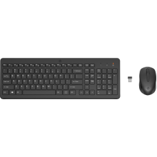 Teclado + Rato HP 330 Wireless PT Preto