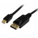 Cabo StarTech.com MDP2DPMM2M: Mini DisplayPort para DisplayPort 4K, 2m, Preto