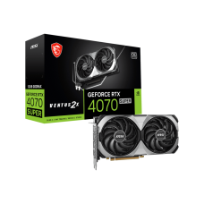 Placa Gráfica MSI RTX 4070 SUPER VENTUS 2X OC 12GB GDDR6X DLSS3, Gaming