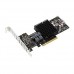 Controladora ASUS PIKE II 3008-8i: RAID 0, 1, 1E, 10, 12 Gbps, 8 Portas SAS/SATA Controladora ASUS PIKE II 3008-8i: RAID 0, 1, 1E, 10, 12 Gbps, 8 Portas SAS/SATA