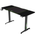 Secretária Gaming Gamemax D140-Carbon-EC: Ajustável em Altura, Carbono, 140x60cm