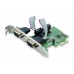 Placa Conceptronic SRC01G: PCIe, 2x RS-232, 2,5 Gbit/s, Interna