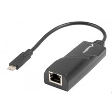 Adaptador de Rede USB-C para RJ45 Gigabit OEM LB2032, Externo Adaptador de Rede USB-C para RJ45 Gigabit OEM LB2032, Externo