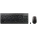 Teclado Lenovo Essential Wireless + Rato - RF, QWERTY PT, Preto