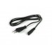 Cabo de Alimentação OEM IEC C7 (tipo 8) 1.8m - Preto