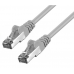 Cabo de Rede OEM IBR7110G Cat.6a 10m Cinza - SFTP, RJ45, Blindagem Dupla