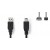 Cabo OEM USB 2.0 A para USB Mini 5 Pinos 3m