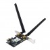 Placa de Rede Asus PCE-AX1800, PCIe, Wi-Fi 6, Dual-Band, Bluetooth 5.2