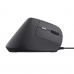 Rato Trust Bayo II Ergonómico USB, 2400 DPI, Vertical, Preto