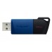 Pen USB Kingston DataTraveler Exodia M 64GB USB 3.2, Slide, Preto/Azul