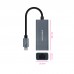 Adaptador NanoCable USB-C para Ethernet Gigabit, RJ45, 1000Mbps, Cinzento