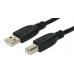 Cabo USB OEM 047-0007, USB A (M) - USB B (M) 3m, 2.0 Hi-Speed