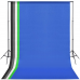 Kit de Iluminação para Fotografia INSYS SJ4-005: 5 Fundos, Softboxes, Refletores e Tripés Ajustáveis