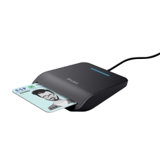Leitor de Cartões Trust Primo DNI, USB 2.0, Smartcard, 5 Anos Garantia