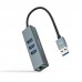 Adaptador NanoCable USB 3.0 para RJ45 e USB 3.0, 1000Mbps, Alumínio