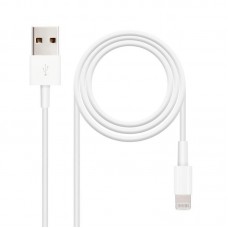 Cabo USB Nanocable 10.10.0401 USB-A 2.0 para Lightning 1m