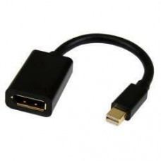 StarTech.com 6in Mini DisplayPort to DisplayPort Video Cable Adapter (MDP2DPMF6IN) - MDP2DPMF6IN