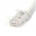 Cabo Ethernet StarTech N6PATC2MWH Cat6 Gigabit, 2m, Branco Cabo Ethernet StarTech N6PATC2MWH Cat6 Gigabit, 2m, Branco