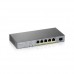 6 Port Managed Cctv Poe Switch Cpnt Long Range 60w 802.3bt