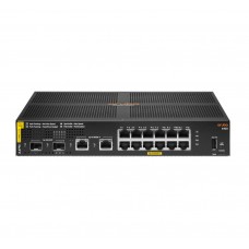 HPE Aruba 6100 12G Class4 PoE 2G/2SFP+ 139W Switch - interruptor - 16 portas - Administrado - montável em trilho - JL679A#ABB HPE Aruba 6100 12G Class4 PoE 2G/2SFP+ 139W Switch - interruptor - 16 portas - Administrado - montável em trilho - JL679A#ABB
