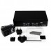Comutador KVM Startech SV431DPUA - 4 Computadores, USB, Áudio Comutador KVM Startech SV431DPUA - 4 Computadores, USB, Áudio