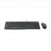 Kit Rato e Teclado Logitech MK120, QWERTY Alemão, USB, Preto