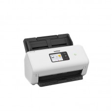 Brother ADS-4500W - Scanner de secretária de alta velocidade com frente e verso automático, rede cablada e WiFi, Velocidade 35fpm/70ppm - ADF 60 folhas - 6.000 folhas/dia - WiFi - Painel tátil 7,1 cm