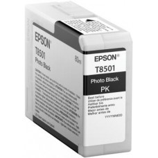Epson Singlepack Photo Black T850100 UltraChrome HD ink 80ml SC-P800