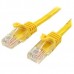 StarTech.com 10m Yellow Cat5e / Cat 5 Snagless Ethernet Patch Cable 10 m - Cabo patch - RJ-45 (M) para RJ-45 (M) - 10 m - PTNB - CAT 5e - entrançado, sem nós - amarelo