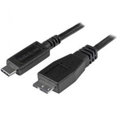 StarTech.com USB C to Micro USB Cable 0.5m - USB 3.1 Type C to Micro USB Type B Cable - Micro USB 3.1 to USB-C - Thunderbolt 3 Compatible (USB31CUB50CM) - Cabo USB - 24 pin USB-C (M) para Micro USB Tipo B (M) - USB 3.1 Gen 2 - 50 cm - preto - para P/ StarTech.com USB C to Micro USB Cable 0.5m - USB 3.1 Type C to Micro USB Type B Cable - Micro USB 3.1 to USB-C - Thunderbolt 3 Compatible (USB31CUB50CM) - Cabo USB - 24 pin USB-C (M) para Micro USB Tipo B (M) - USB 3.1 Gen 2 - 50 cm - preto - para P/