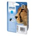 Epson Tinteiro Cyan p/  Stylus S20/ 21/ D78/ D92/ 120/ SX105/ 115/ 205/ 215/ 218/ 405/ 415/ 515W/ 600FW/ 610FW/ DX40X0/ 44X0/ 50X0/ 60X0/ 7000F/ 74X0/ 84X0/ 9400F/ Office B40W/ BX300F/ 310FN/ 600FW/ 610FW