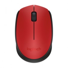 Logitech Raton M171 Inalambrico Rojo 910-004641