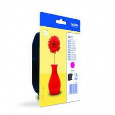 Brother Cartucho tinta magenta Blister, 300 págs., para: DCP-J552DW/DCP-J752DW/ MFC-J470DW e MFC-J870DW Brother Cartucho tinta magenta Blister, 300 págs., para: DCP-J552DW/DCP-J752DW/ MFC-J470DW e MFC-J870DW